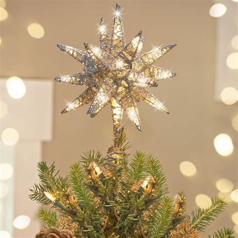 christmas tree topper plug in|luxspire tree topper.